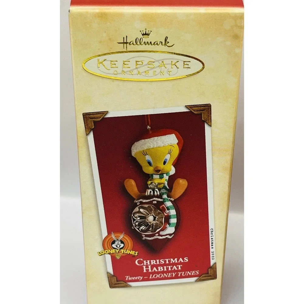 Hallmark Keepsake Looney Tunes Tweety Bird Christmas Ornament Lot of 5